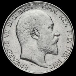 1902 Edward VII Silver Florin Obverse