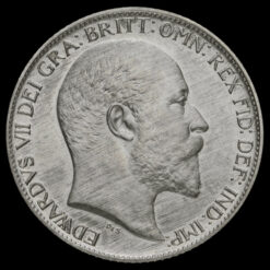 1902 Edward VII Silver Matt Proof Sixpence Obverse