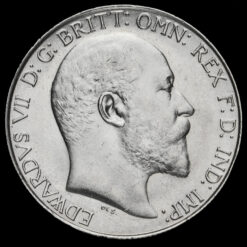 1906 Edward VII Silver Florin Obverse