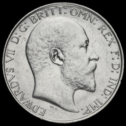 1909 Edward VII Silver Florin Obverse