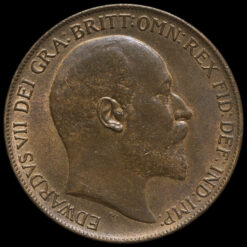 1910 Edward VII Penny Obverse
