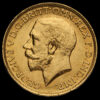 1913 George V Gold Full Sovereign Obverse