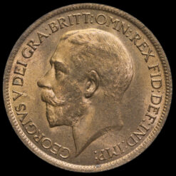 1917 George V Halfpenny Obverse