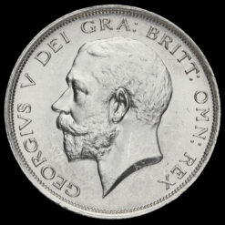 1919 George V Silver Half Crown Obverse