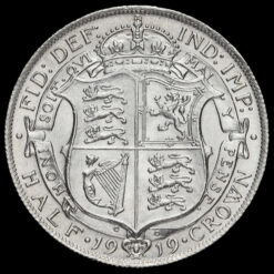 1919 George V Silver Half Crown Reverse