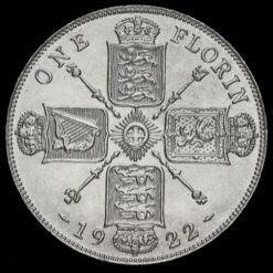 1922 George V Silver Florin Reverse