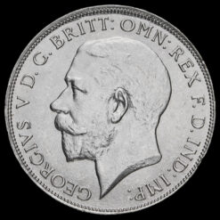 1923 George V Silver Florin Obverse
