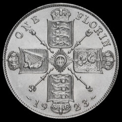 1923 George V Silver Florin Reverse