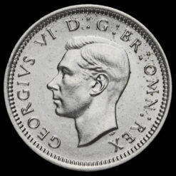 1944 George VI Silver Threepence Obverse