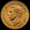 1951 George VI Bronze Proof Penny Obverse
