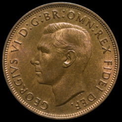 1951 George VI Penny Obverse