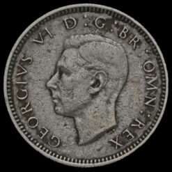 1952 George VI Sixpence Obverse