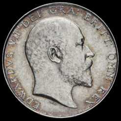 1904 Edward VII Silver Half Crown Obverse