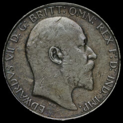 1907 Edward VII Silver Florin Obverse