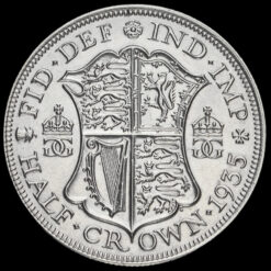 1935 George V Silver Half Crown Reverse