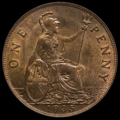 1935 George V Penny Reverse