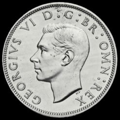 1951 George VI Proof Half Crown Obverse