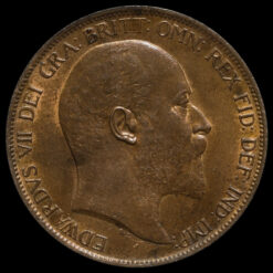 1902 Edward VII Penny Obverse