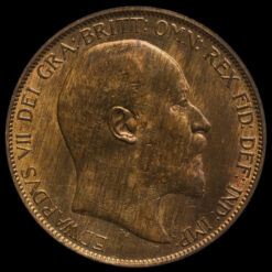 1906 Edward VII Penny Obverse