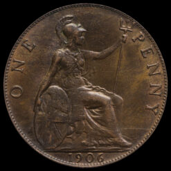 1906 Edward VII Penny Reverse