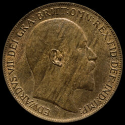 1909 Edward VII Penny Obverse
