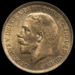 1911 George V Penny Obverse