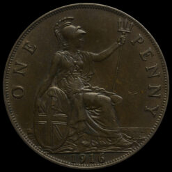 1916 George V Penny Reverse