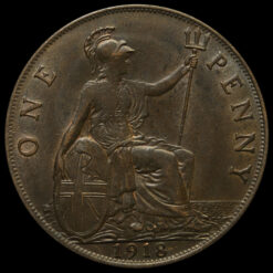 1918 George V Penny Reverse