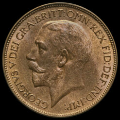 1925 George V Halfpenny Obverse