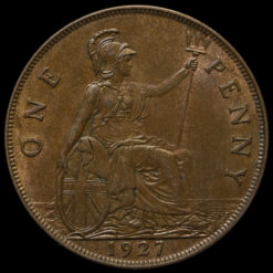 1927 George V Penny Reverse