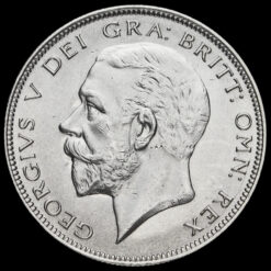 1932 George V Silver Half Crown Obverse
