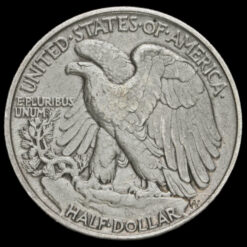 USA 1939 Walking Liberty Silver Half Dollar Reverse
