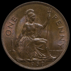 1950 George VI Penny Reverse