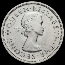 Southern Rhodesia 1953 Silver Crown Obverse