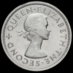 Southern Rhodesia 1953 Silver Crown Obverse