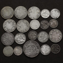 71 Grams Assorted Circulated .925 Silver Bullion Investment Coins Reverse