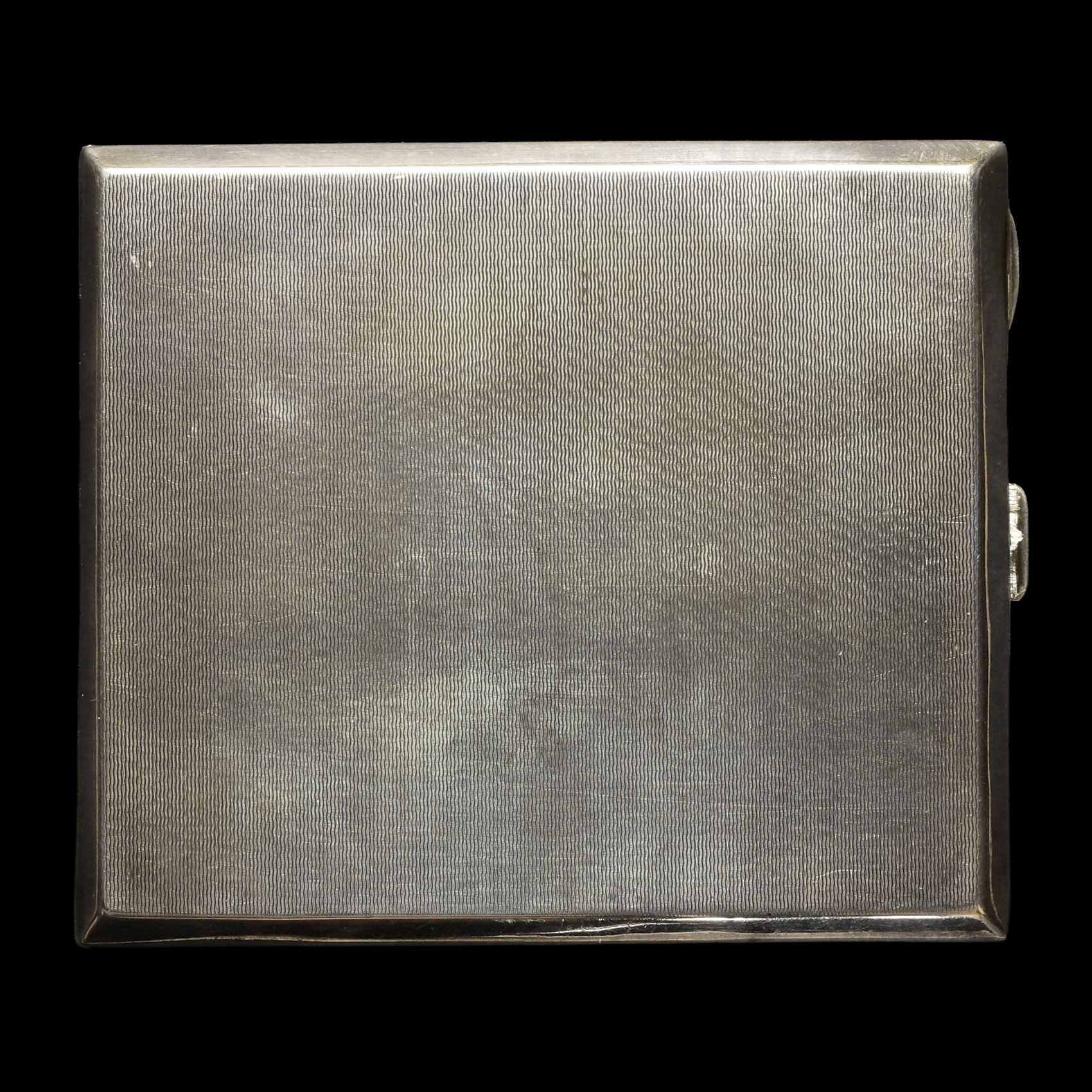 Sterling Silver Cigarette Case by William Neale & Son, Birmingham 1929, 139g