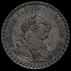 1811 George III Silver Eighteenpence Bank Token Obverse