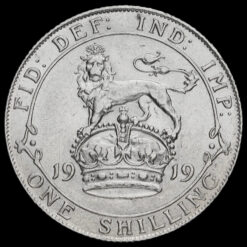 1919 George V Silver Shilling Reverse