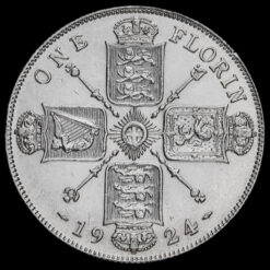 1924 George V Silver Florin Reverse