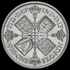 1935 George V Silver Florin Reverse