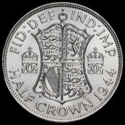 1944 George VI Silver Half Crown Reverse