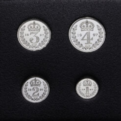 1997 Elizabeth II Silver Maundy Set Reverse