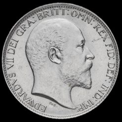 1902 Edward VII Silver Sixpence Obverse