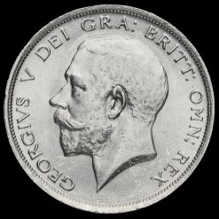 1919 George V Silver Half Crown Obverse