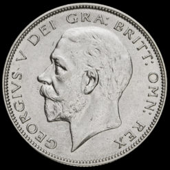 1936 George V Silver Half Crown Obverse