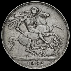 1902 Edward VII Silver Crown Reverse