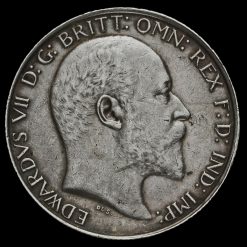1903 Edward VII Silver Florin Obverse