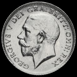 1913 George V Silver Sixpence Obverse