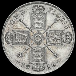 1916 George V Silver Florin Reverse